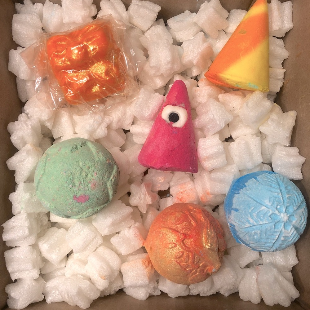 Lush Halloween/Christmas Bath Products